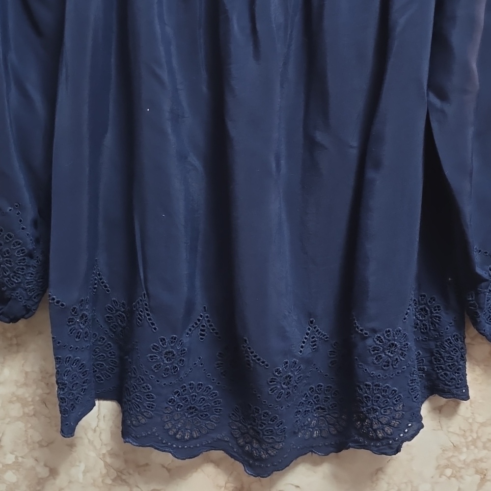 Lucky Brand | Women's | Off The Shoulder | Top | Size L - Picture 4 of 5